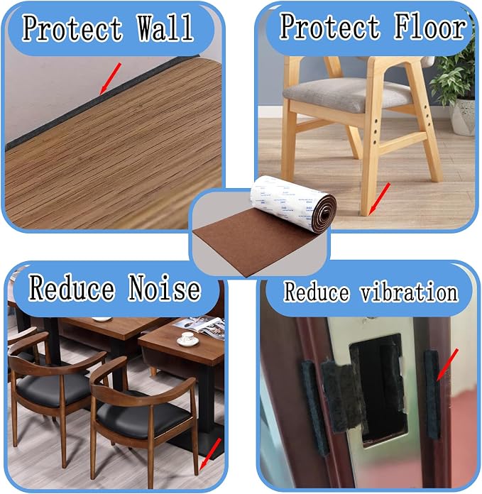 Cuttable Felt Furniture Pads
