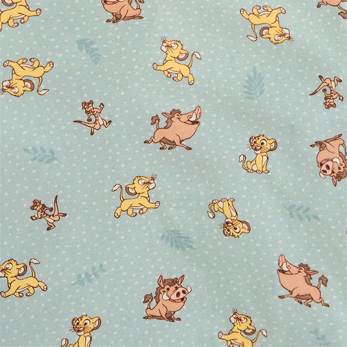HALO 100% Cotton Sleepsack Swaddle, 3-Way Adjustable Wearable Blanket, Small, TOG 1.5, Lion King Friends