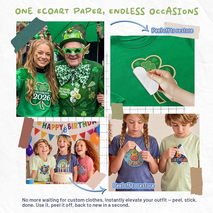 TransOurDream EcoArt Transfer Paper— Removable Decals