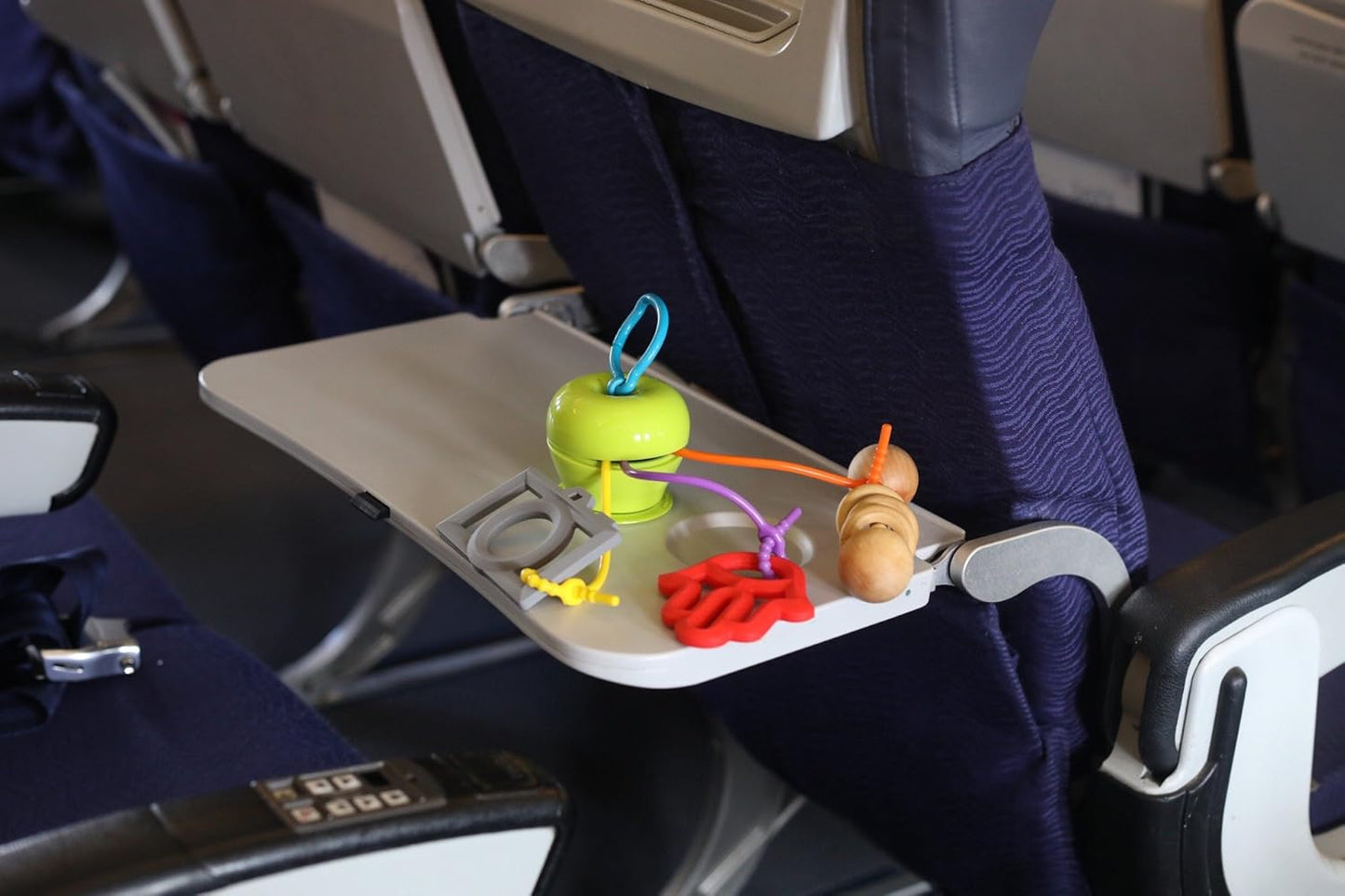 Grapple, The Baby Suction Cup Toy Holder for High Chair, Stroller and Teething Toys for Babies 6-12 Months. One of Your Baby Must Haves!