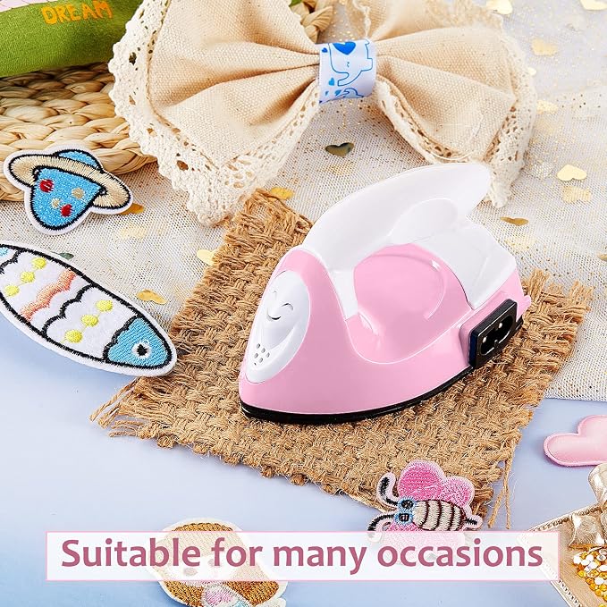 Honoson Mini Craft Iron Mini Heat Press Small Iron 3.93 x 2.36 x 2.76 in