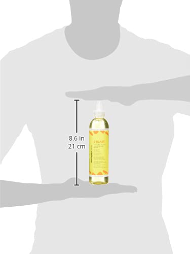 Aunt Jackie's Kids E-Blast Daily Oil for Dry Scalp, Vitamin E and Flaxseed Nourishing Scalp Remedy for Naturally Curly, Coily and Wavy Hair, 8 oz