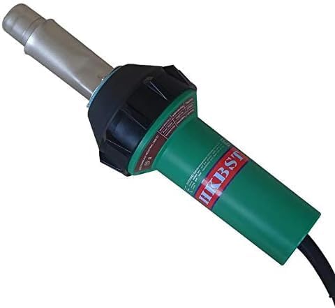 Hot Air Welder & Heat Gun Kit, Professional 1600W Plastic Repair Welder Kit for PVC/TPO/Vinyl, Roofing, Automotive, Flooring with Welding Nozzles, Seam Roofing Roller