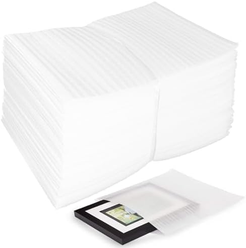 50 Pack 6'' x10'' 1MM Cushion Foam Pouches