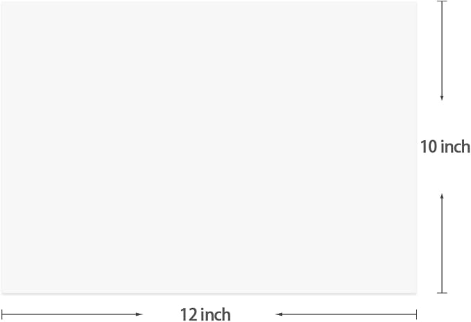 Puff Vinyl Heat Transfer White Color 12x10 inch-3 Sheets | Puffy htv Iron on