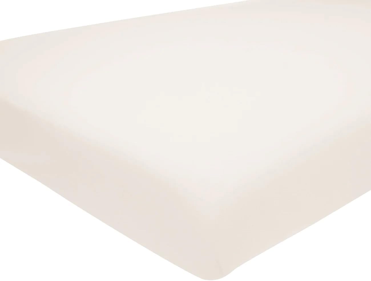 Kyte Baby Soft Crib Sheet - Standard Fitted Crib Sheet Made with Rayon from Bamboo, Ultra-Gentle and Breathable (Oat)