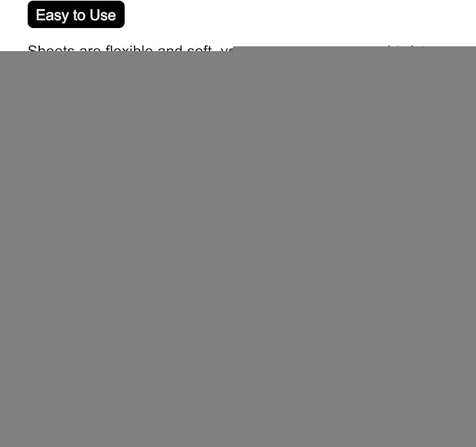 MECCANIXITY EVA Foam Sheets Lake Blue 19.7 Inch x 17.7 Inch 0.8mm Thick Crafts
