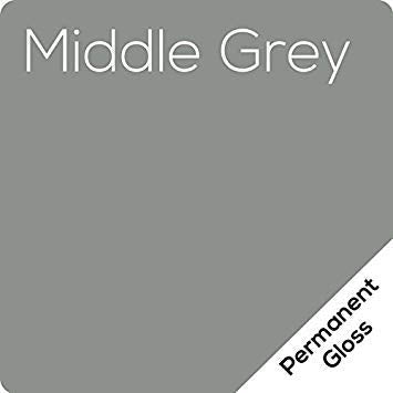 12.125" x 10ft Roll of Oracal 651 Middle Grey Craft Vinyl
