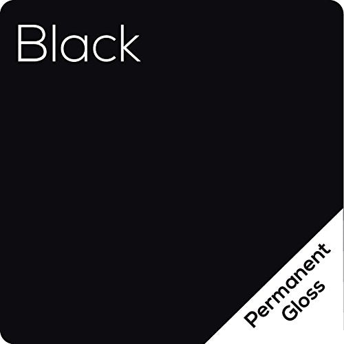 12.125" x 10ft Roll of Oracal 651 Black Craft Vinyl