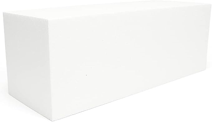Blue Handcart Craft Foam Rectangle Sculpting Block