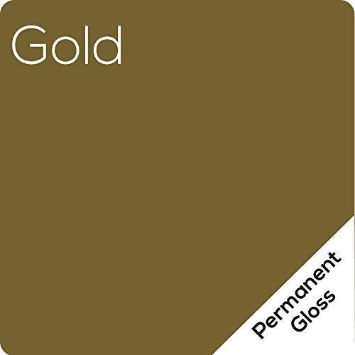 12.125" x 25ft Roll of Oracal 651 Gold Craft Vinyl