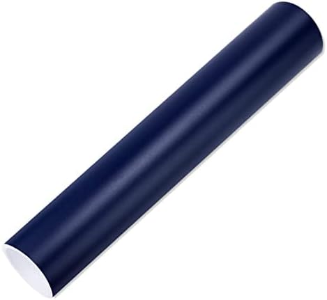 VINYL FROG Navy Blue Adhesive Vinyl Roll 12" x10ft Matte Blue Permanent Vinyl