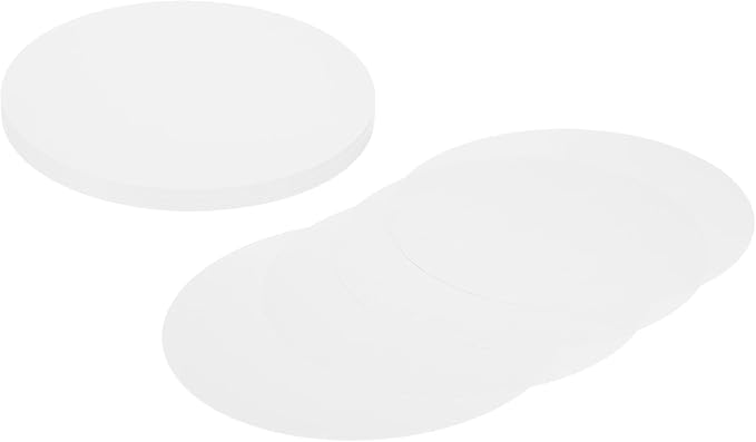 MECCANIXITY 24 Pcs Circle Card Stock, 7.9 Inch Round Cutouts Paper Thick