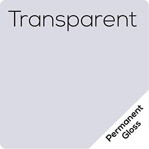 12.125" x 25' Roll of Oracal 651 Transparent Adhesive Craft Vinyl