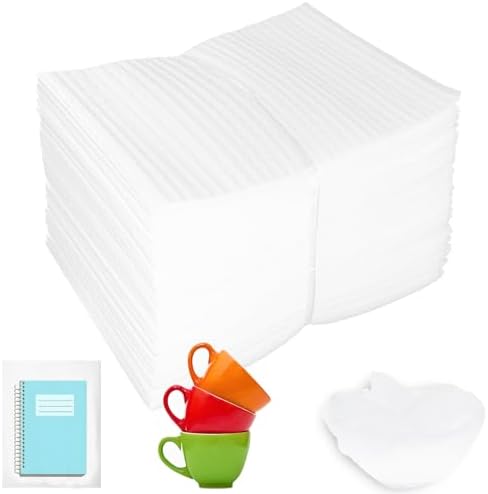 50 Pack 6'' x8'' 0.5MM Cushion Foam Pouches