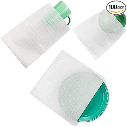 ALIN 60 Cushion Foam Pouches, Moving Foam Wrap Pouches, Protect Mug, and Dishes
