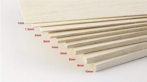 Thin Balsa Wood Sheets 1mm Thickness