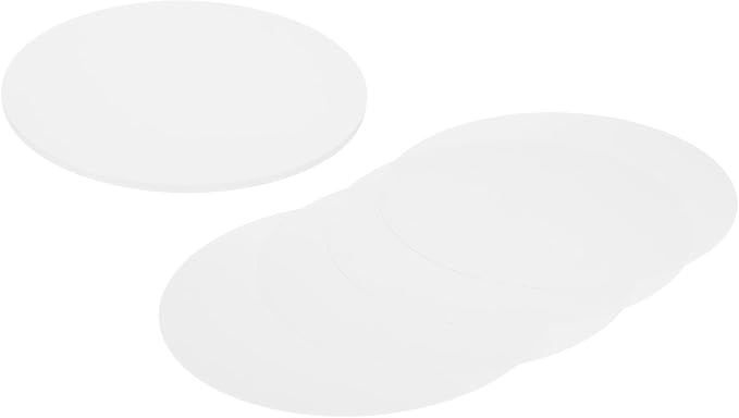 MECCANIXITY 24 Pcs Circle Card Stock, 9.8 Inch Round Cutouts Paper Thick