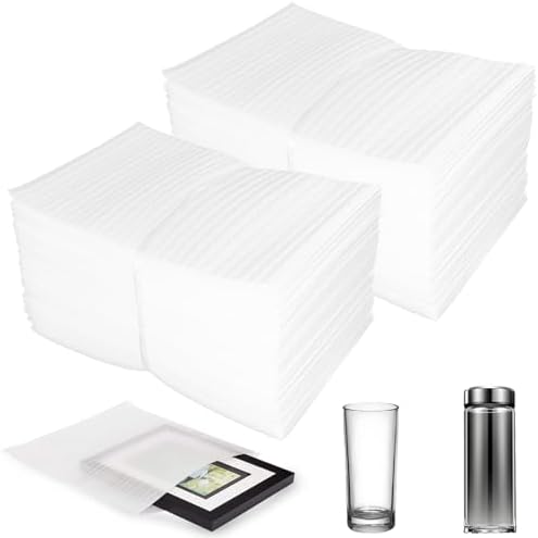 100 Pack 6'' x10'' 0.5MM Cushion Foam Pouches