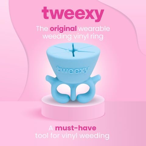 tweexy Craft Vinyl Weeding Scrap Collector Ring