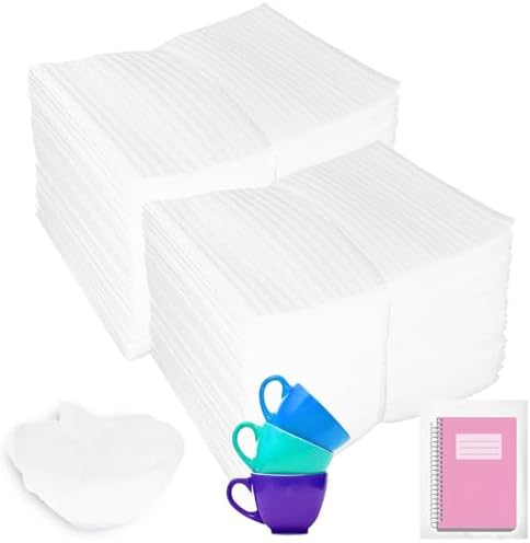 100 Pack 6'' x8'' 0.5MM Cushion Foam Pouches