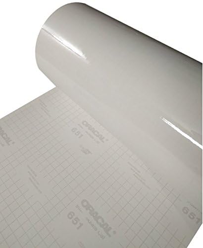 ORACAL 651 Clear Transparent Glossy Permanent Adhesive Vinyl