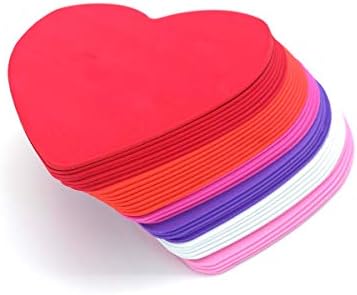 MBJelir EVA Foam Heart Shape DIY Craft Set