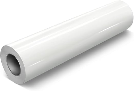VViViD White Gloss DECO65 Permanent Adhesive Craft Vinyl