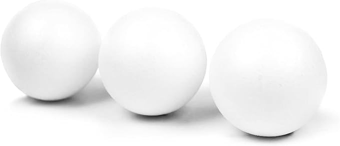 Evershine 4 Pack 8 Inch Craft Foam Ball
