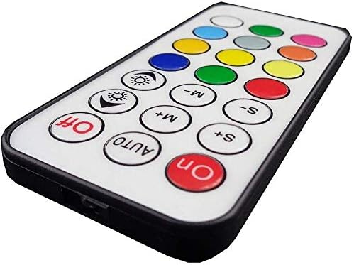 RGBZONE DC 5-24V Mini 21 Key IR Infrared Wireless RGB Remote Controller for WS2811 WS2812B LED Dream Color Strip Lights
