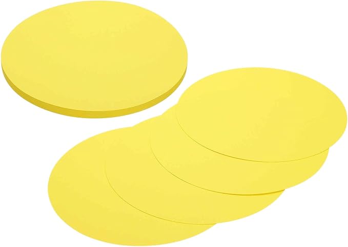 MECCANIXITY 24 Pcs Circle Card Stock, 5.9 Inch Round Cutouts Paper Thick