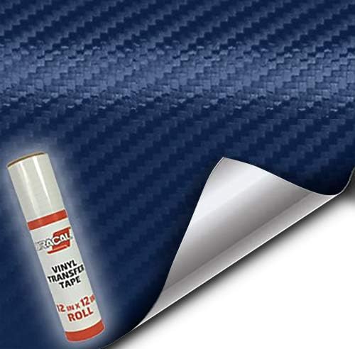 VViViD Craft 3D Carbon Fibre Textured Vinyl Sheet 1ft x 5ft