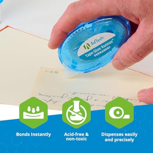 AdTech 5603 Permanent Crafter's Tape, 0.31" x 315"