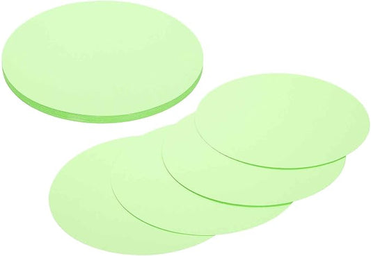 MECCANIXITY 24 Pcs Circle Card Stock, 6.7 Inch Round Cutouts Paper Thick