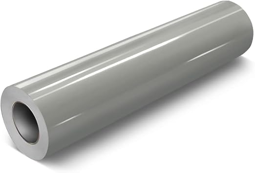 VViViD DECO65 Grey Gloss Permanent Adhesive Craft Vinyl