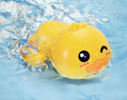 Baby Bath Toys, 6 Pack Wind Up Turtle & Fish Set for Toddlers & Kids, Fun Floating Bathtub & Pool Toys, Water Play Gift for Ages 1-4