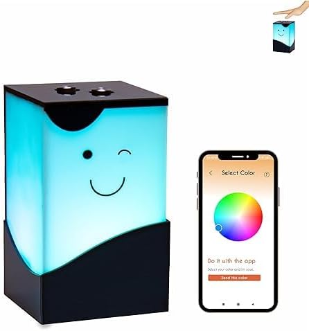 Telepathy Toddlers – Cute Long Distance Lamps for Christmas- Wi-fi enabled LED Touch Lamp, Distance Lights with Zero Subscription, Lifetime Free Connection | Friendship Day & New Year Gifts (Wink)