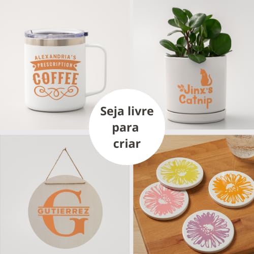 Cricut Premium Permanent Vinyl, Long Lasting, UV & Water-Resistant, Indoor +