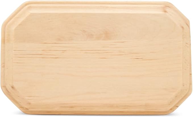 Wood Rectangle Plaque 5 inch