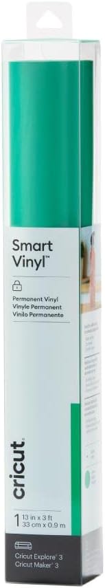 Cricut Smart Permanent Vinyl, Grass - 3ft Roll Adhesive Craft Vinyl - Matless