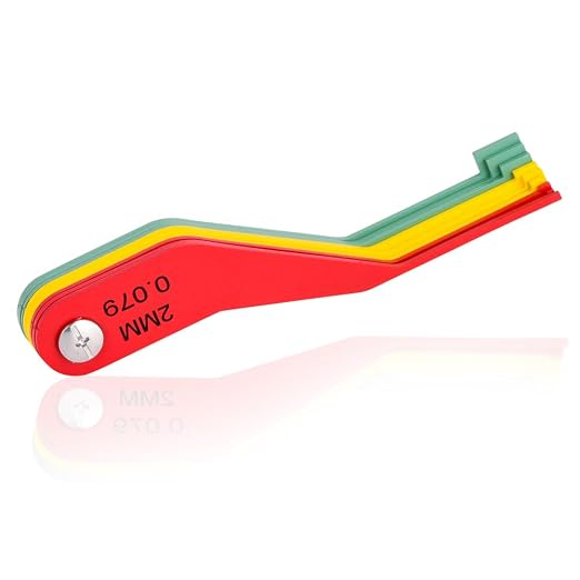 Metal Brake Pad Measure Tool
