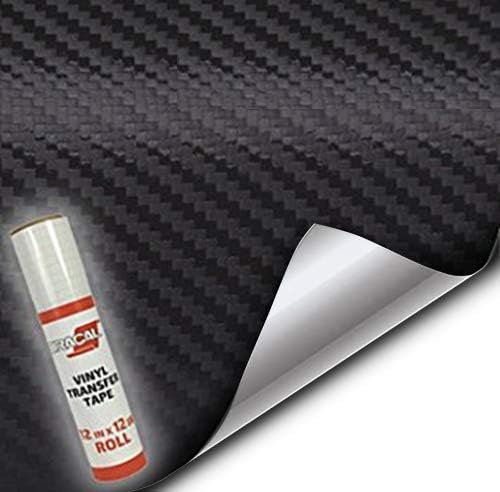 VViViD Craft 3D Carbon Fibre Textured Vinyl Sheet 1ft x 5ft
