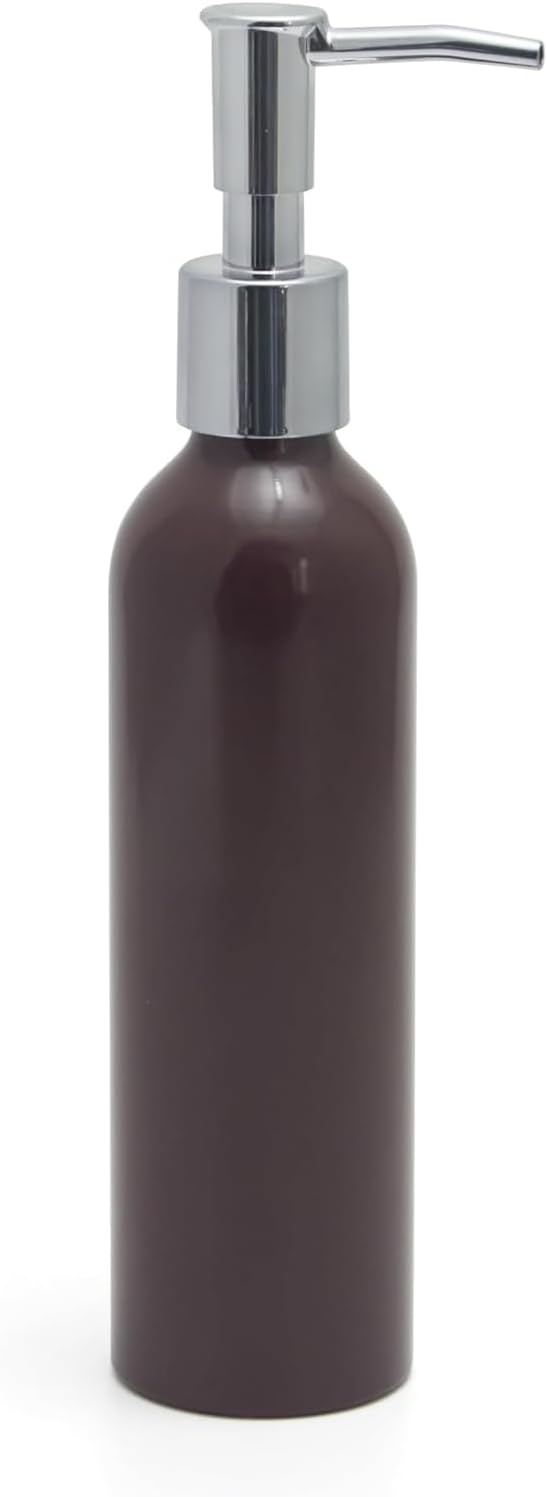 Elitzia Massage Oil Warmer Use Parts Pump Bottle 1 Pack 8.45oz/250ml Aluminium Pump Bottles for Solution Gel Lotion and Cream Use Suitable for ETOH01 ETOH02 ETLB01 ETLB02 ETOH843N ETOH843NB(Brown)