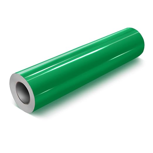 VViViD DECO65 Green Gloss Permanent Adhesive Craft Vinyl
