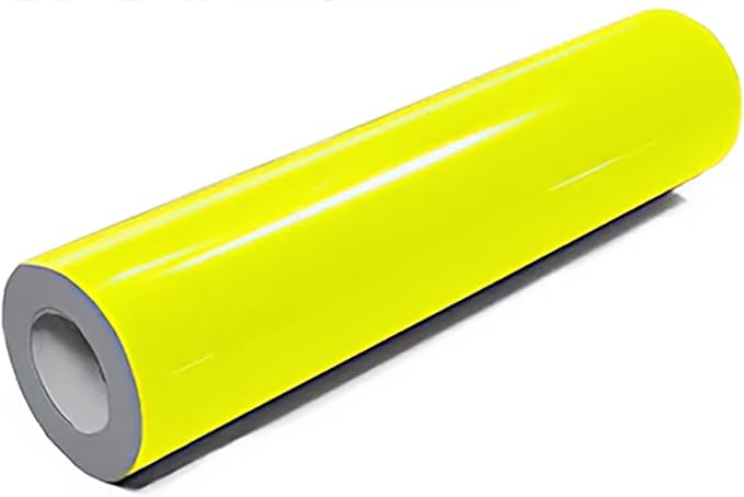 VViViD DECO65 Neon Fluorescent Permanent Adhesive Craft 1 Foot x 50 Feet Vinyl