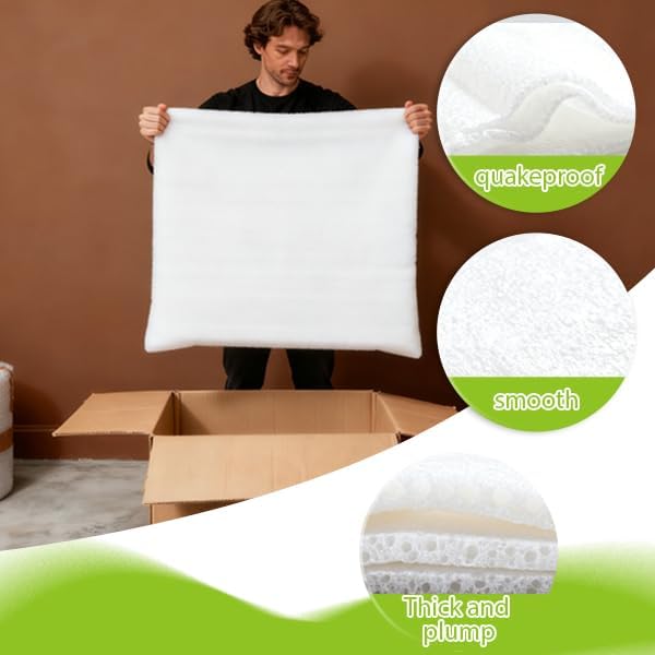 10 Pack 20x24in Cushion Foam Pouches Moving Packaging Supplies Shockproof