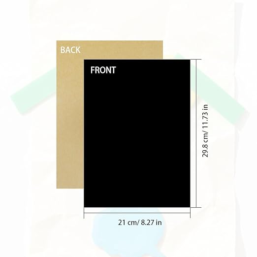 10 PCS Sticky Felt Sheets, Self Adhesive Felt Sheet, 8.3" x 11.8" Self Adhesive