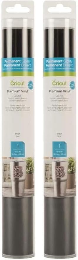 Cricut Premium Permanent Vinyl, Strong Adhesive Lasts