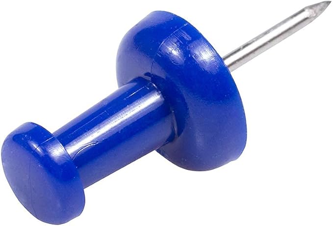 JAM PAPER Colorful Push Pins