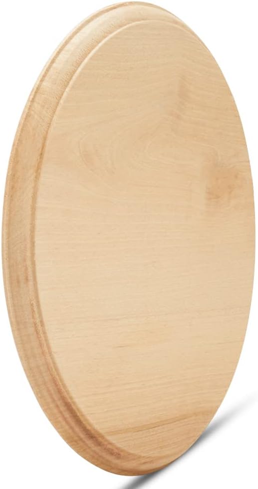 Unfinished Wooden Circles 8 inch, Charcuterie Board, by Woodpeckers